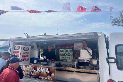 Ayvalık Hüsamettin Cindoruk’u unutmadı