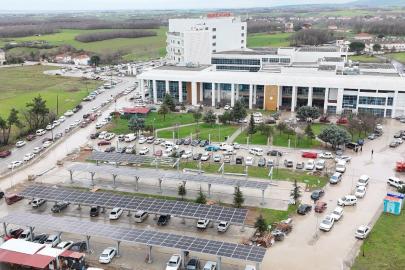 Bafra Devlet Hastanesi enerjisini güneşten sağlıyor: Günlük 50 bin TL tasarruf
