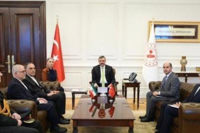 Bakan Çiftçi, İran’ın Ankara Büyükelçisi Habibullahzadeh ile bir araya geldi