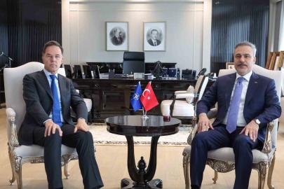 Bakan Fidan, NATO Genel Sekreteri Rutte ile görüştü