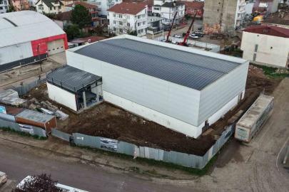 Başiskele’de "Genc-i Âlâ Kapalı Spor Salonu" yükseliyor
