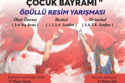 Başkan Çerçioğlu’ndan 23 Nisan Temalı ödüllü resim yarışması