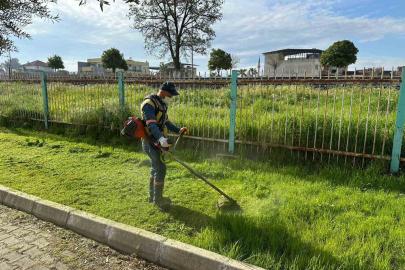 Başkan Çerçioğlu’ndan Germencik ve İncirliova’da yeşil alan çalışması