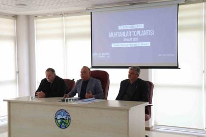 Başkan Özel, muhtarlarla buluştu