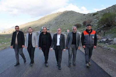 Başkan Özldoğan: "Hürmetçi - Gelbula yolunda konfor artıyor"