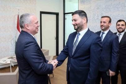 Başkan Öztekin’den, Laszlo Keller’a iade-i ziyaret