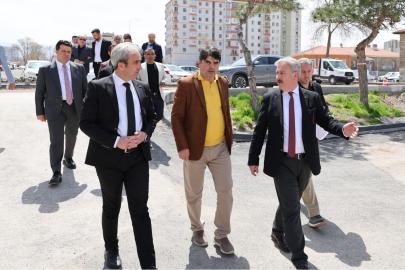 Başkan Palancıoğlu: "Gülük Mahallesi’nde hummalı çalışmalar yapılıyor"