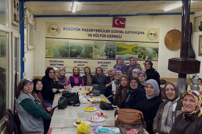 Başkan Tekin: "Kadın dayanışmasıyla Pazaryeri daha güçlü"