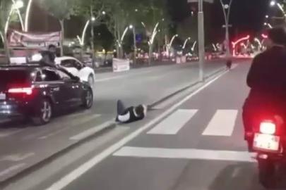 Batman’da domuz dehşeti: Yayaya çarpıp yaraladı, trafiğin altını üstüne getirdi