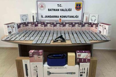 Batman’da kaçakçılık operasyonları