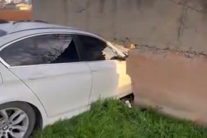 Batman’da otomobil ihata duvarına çarptı: 1 yaralı