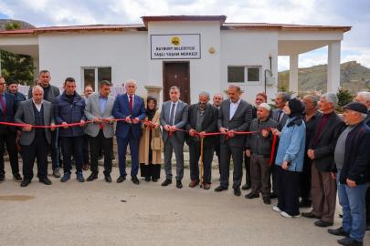 Bayburt’ta Yaşlı Yaşam Merkezi hizmete açıldı