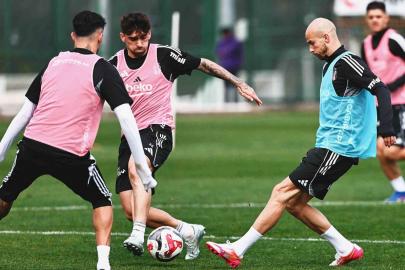 Beşiktaş, Antalyaspor maçı hazırlıklarını sürdürdü