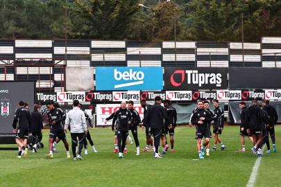 Beşiktaş, Fenerbahçe maçı hazırlıklarını tamamladı