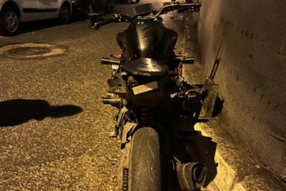 Beykoz’da abartı egzozlu motosiklet sürücüsüne 454 bin lira ceza