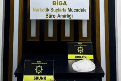 Biga’da uyuşturucu operasyonu: 1 şüpheli tutuklandı