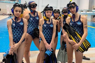 Bilecik Sualtı Hokeyi takımlarından Türkiye Şampiyonası’nda önemli başarı