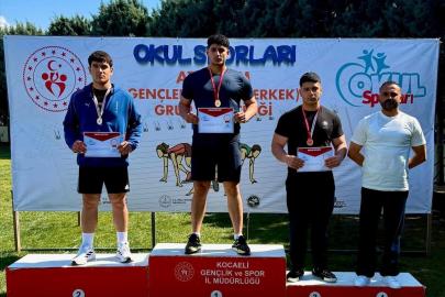 Bilecikli atlet sporcusu şampiyon oldu