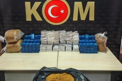 Bilecik’te 17 bin 320 adet doldurulmuş makaron ele geçirildi, 1 gözaltı