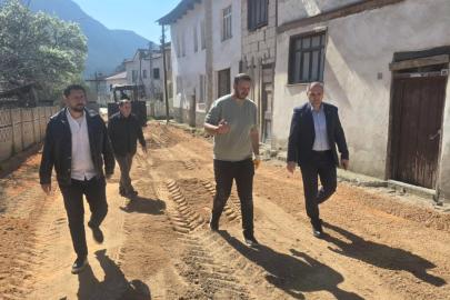 Bilecik’te kilit parke taşı döşeme çalışmaları tamamlandı