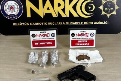 Bilecik’te uyuşturucu madde ve silah ele geçirildi