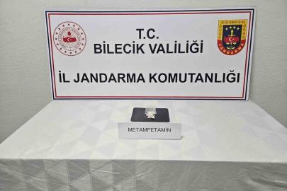 Bilecik’te uyuşturucuya geçit yok: 1 şüpheli yakalandı