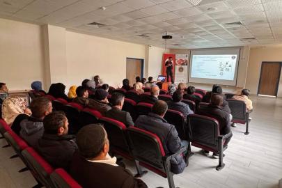 Bingöl’de öğrenci ve velilere şiddetle mücadele eğitimi