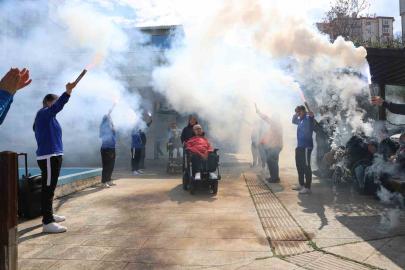 Boccia şampiyonlarına kutlama