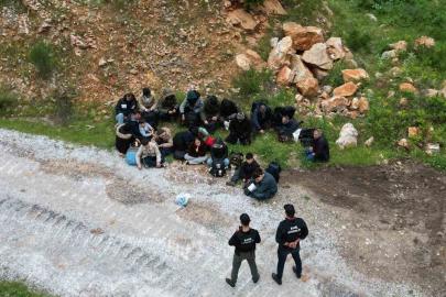 Bodrum’da 6’sı çocuk 21 düzensiz göçmen yakalandı