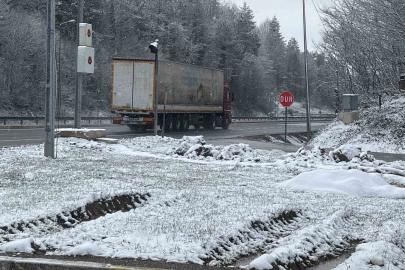 Bolu Dağı beyaza büründü