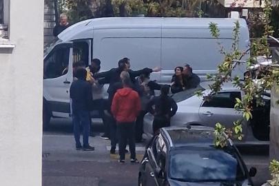 Bolu’da yol verme kavgası: O anlar kamerada