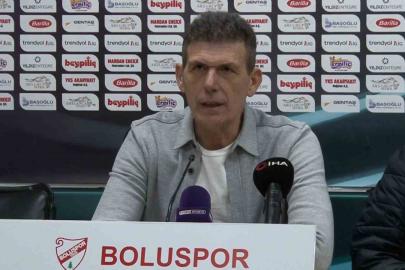 Boluspor - Adana Demirspor maçının ardından