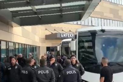 Bozbey, adliyeye sevk edilmeden sağlık raporu için hastaneye götürüldü