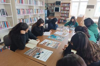 Bozdoğan’da öğrenciler kitapla buluştu