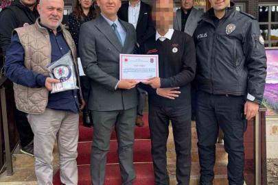 Bozüyük Açık Ceza Evi’ndeki hükümlüden örnek davranış