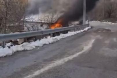 Bursa’da bağ evinde çıkan yangın korkuttu