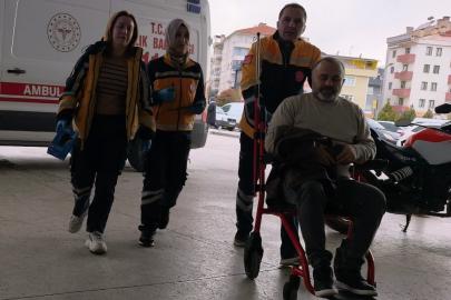 Bursa’da iki otomobil çarpıştı: 2 yaralı