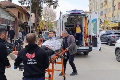 Bursa’da yola aniden çıkan araç kazaya yol açtı: 1 yaralı