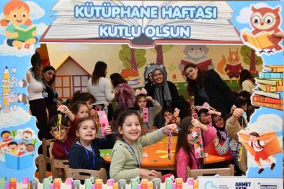 Büyükşehir’in Kütüphane Haftası etkinliklerine yoğun ilgi