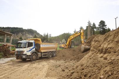 Çameli Elmalı yolu modern üst yapıya kavuşuyor