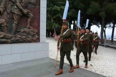 Çanakkale Kara Savaşları’nın 111’inci yıl dönümü tören provası yapıldı