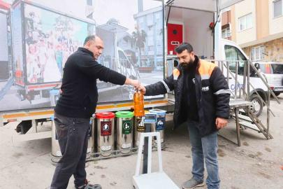 Canik’te atığı getirene nakit iade