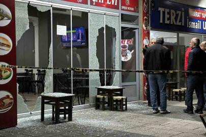 Çay ocağına kurşun yağdırdı: 1 yaralı