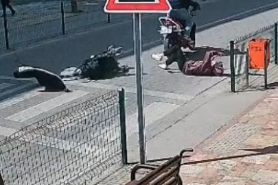 Çaycuma’da motosiklet yaya geçidinde anne ve çocuğuna çarptı: 2 yaralı