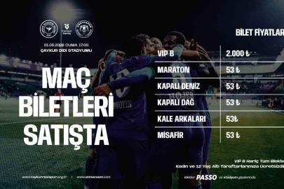 Çaykur Rizespor - Konyaspor maçının biletleri 53 TL’den satışa çıktı