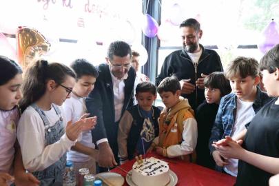 Çekmeköy’de şehit olan Fatma Nur öğretmenin oğlu Hasan Kemal’e doğum günü sürprizi