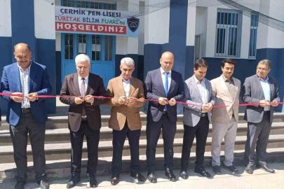 Çermik’te Bilim Fuarı açıldı