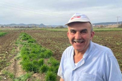 Çiftçinin doğal mesai arkadaşları iş başında