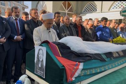 Cinayet kurbanı avukat Hatice Kocaefe duvağıyla son yolculuğuna uğurlandı