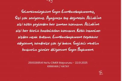 Çocuklar Türkiye’nin dört bir yanından CİMER’e yazdı